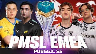  PMSL EMEA PUBGGIC TOURNAMENT | NAVI, TEAM SPIRIT, BRUTE FORCE, VIRTUS PRO, S2G, HEROIC, TWISTED