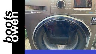 Samsung Ecobubble washing machine | Test wash | Leaky!