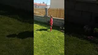 6-year-old Marko Manevski performs incredible free kicks