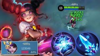 44% DAMAGE!! Lylia Unlimited HP?  | Build Lylia 2023 - Lylia Gameplay