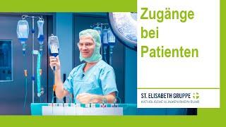 Zugänge bei Patienten im Krankenhaus