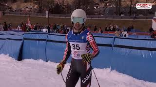 FIS ALPINE Junior Ski World Championships   downhill men, Tarvisio, Feb 27, 2025 #weliveskiing