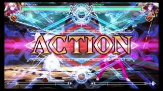 BLAZBLUE CENTRALFICTION - Kagura vs Rachel Marathon