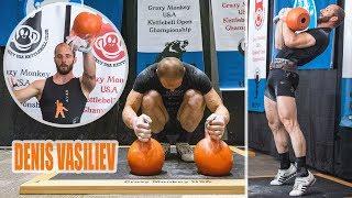 Denis Vasiliev at Crazy Monkey USA Kettlebell Open Championship (Everett, WA - 2017)