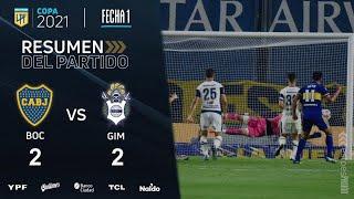 Copa De La Liga | Fecha 1 | resumen de Boca - Gimnasia