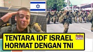 HORMAT! REAKSI TENTARA ISRAEL MELIHAT TENTARA INDONESIA | Ome TV Internasional #5