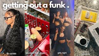 getting out a FUNK ! : life lately | girls night, life update (i’m single?), tire went flat .. AGAIN