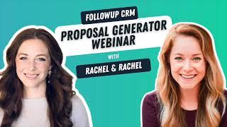 How to save 5 hours a week with Followup CRM's Proposal Generator