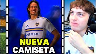 DAVOO XENEIZE REACCIONA a La NUEVA CAMISETA De BOCA JUNIORS