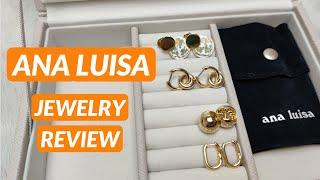 What's In My Jewelry Box | Ana Luisa Earrings Unbox And Review | Black Fridays 2020