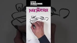 #dibujo EN 1 MINUTO | #pinkpanther #asmr #shorts