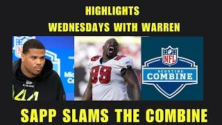 Warren Sapp Chimes In On The NFL Combine - Abdul Carter Saga Proves His Point!