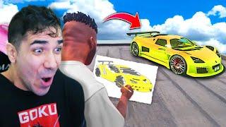 Tudo o que eu desenhar torna-se REAL NO GTA 5