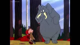 Elephant - You do and I’ll give ya SUCH a pinch! (Slams Elmer on the ground)