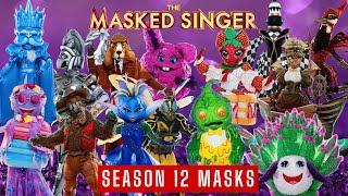 ALL The Masked Singer Season 12 Masks!