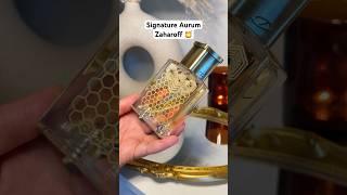 the only honey perfume you need  signature aurum @Zaharoff #honey #perfume #fragrance #shorts