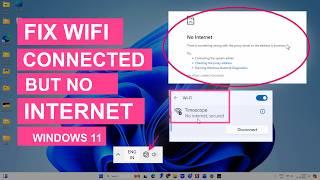 WiFi Connected But No Internet Access on Windows 11 [Fixed] - 10 Easy Ways