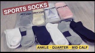 Extra Thick Sport Socks Cotton Quarter Ankle For Running Women Men Sports Kids School Sock