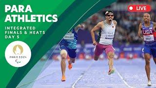 Para Athletics - Integrated Men's & Women's Finals & Heats | Day 5 | Paris 2024 Paralympics