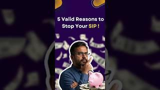 5 Valid Reasons to Stop Your SIP! | Holistic Investment