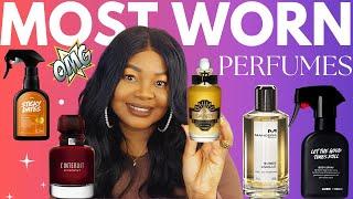 MY MOST WORN PERFUMES IN MY FRAGRANCE COLLECTION | Fromabiwithlove