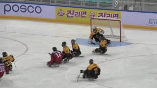 2017 World Para ice hockey Championships | Canada v Germany | Game Highlights