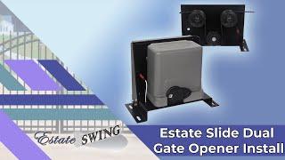 How To Install Estate Swing Dual Driveway Gate Opener