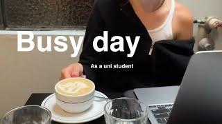 Average busy day as a uni student