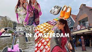 TRAVELING ALONE IN AMSTERDAM // thrifting, countryside tour, biking, + more