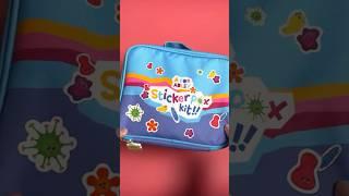 STiCKERPOX KiT!! Adleys winterwork shop drops TONiGHT!! unboxing adley toys! #shorts