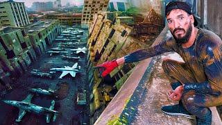 EXPLORING ABANDONED AIRPLANE GRAVEYARD *GOES WRONG*