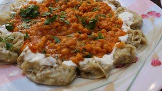 Afghani Dumplings, Mantu or Mantoo