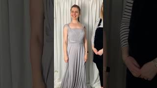 How to Tie a Multiway Bridesmaid Dress - Style Thirteen - Ft. The Secret Bridesmaid