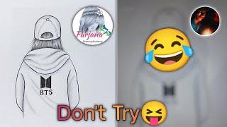 Farjana Art Academy Vs Anurag Patel Art||Each Drawing||drawing of a girl||BTS|| #FarjanaArtAcademy