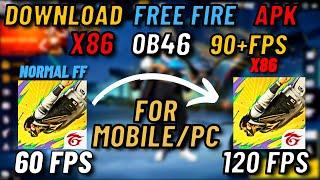 FREE FIRE X86 OB46 APK DOWNLOAD | FIX LAG AFTER OB46 FREE FIRE UPDATE | AMAZON APP STORE