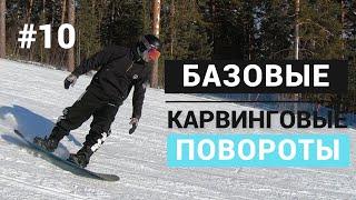 How to learn basic carving on a snowboard?