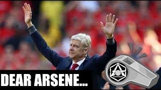 The letter I handed to Arsene Wenger