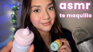 TE MAQUILLO CON OBJETOS INCORRECTOS  ASMR EN ESPAÑOL (ROLEPLAY)