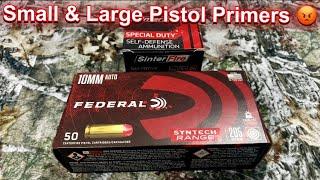 One Thing I Don’t Like About 10mm Auto Small & Large Pistol Primers