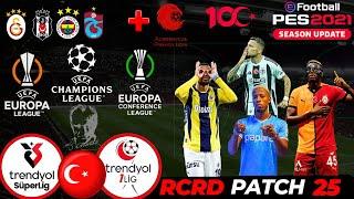 PES 2021 | EN GÜNCEL YAMA  | 2024/25 SEASON | R.U v1.0