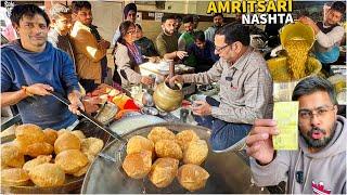 30/- Amritsari Street Food India | 102-Years-Old Heavy Punjabi Nashta