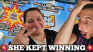 SHE KEPT WINNING!!! | Scratch Life