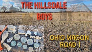 Metal Detecting With The Hillsdale Boys,  OHIO WAGON ROAD !