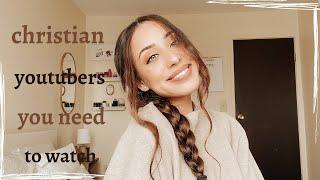 my top 5 favorite christian youtubers!!