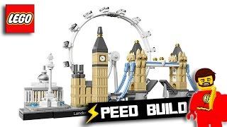 LEGO LONDON SKYLINE ARCHITECTURE SPEED BUILD REVIEW!!!