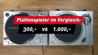 Technics und Audio Technica: Plattenspieler im Vergleich