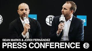 Sean Marks & Jordi Fernández Pre-Season Press Conference