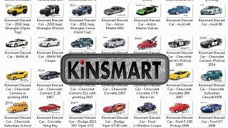 Kinsmart Diecast Cars 1:38 & 1:36 scale