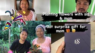 Surprise gift for mom️ sister came to meet us #Viralvideo #vlog #1kviews #lifeinvillage