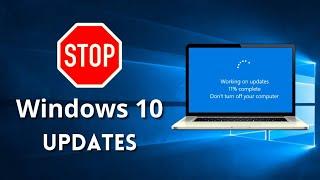 How to Disable Windows 10 Updates | Turn Off Automatic Dowloading Updates